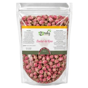 1 kg kuivattua ruusunuppua
